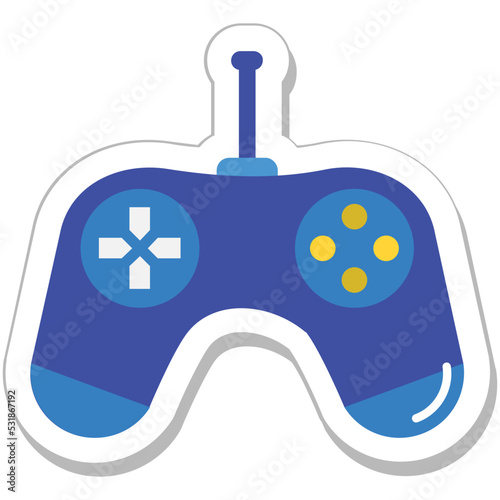 Gamepad Colored Vector Icon