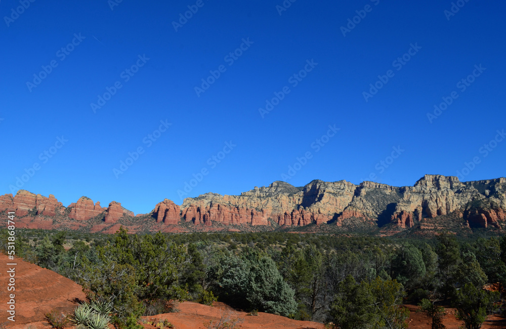 Gorgeous Valley Landscape in Vibrant Sedona Arizona