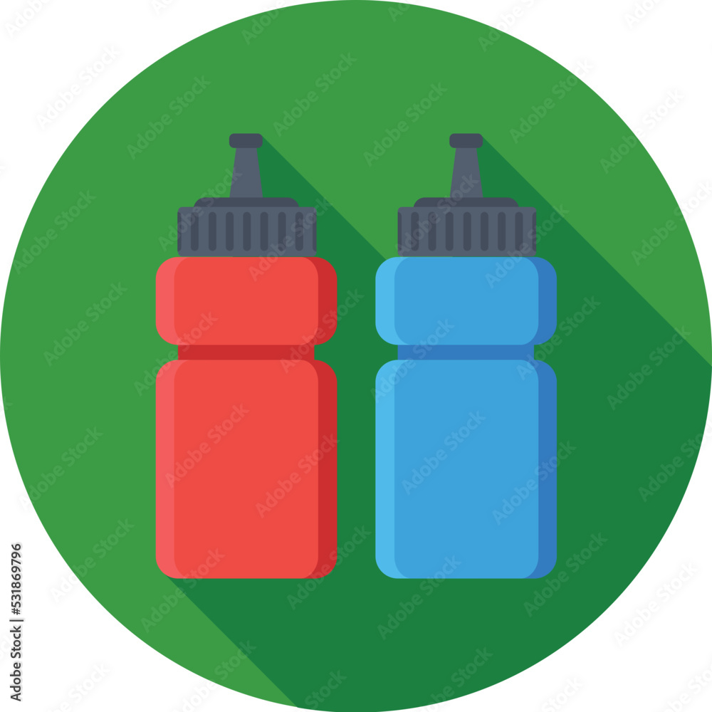 Fototapeta premium Water Bottle Vector Icon