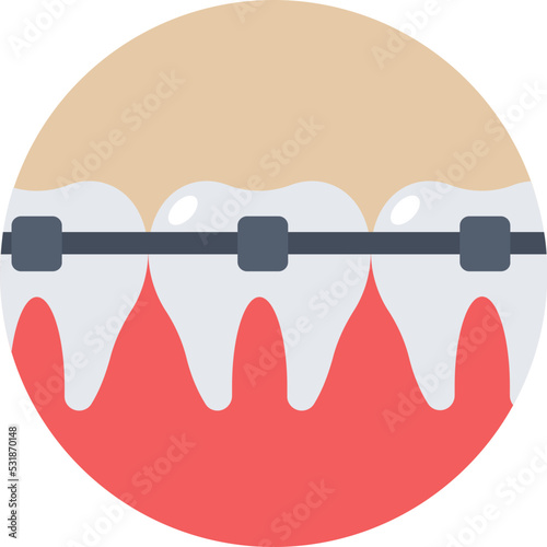 Braces Vector Icon