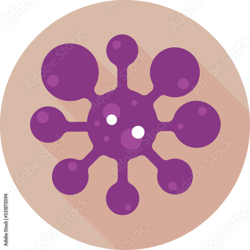 Virus Vector Icon