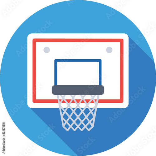 Backboard Vector Icon photo