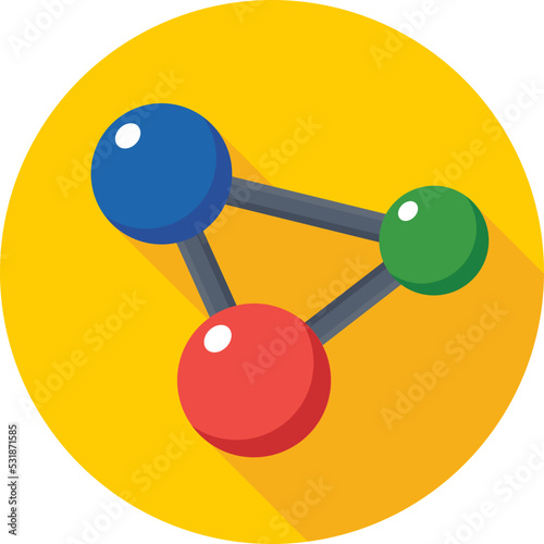 Molecule Vector Icon
