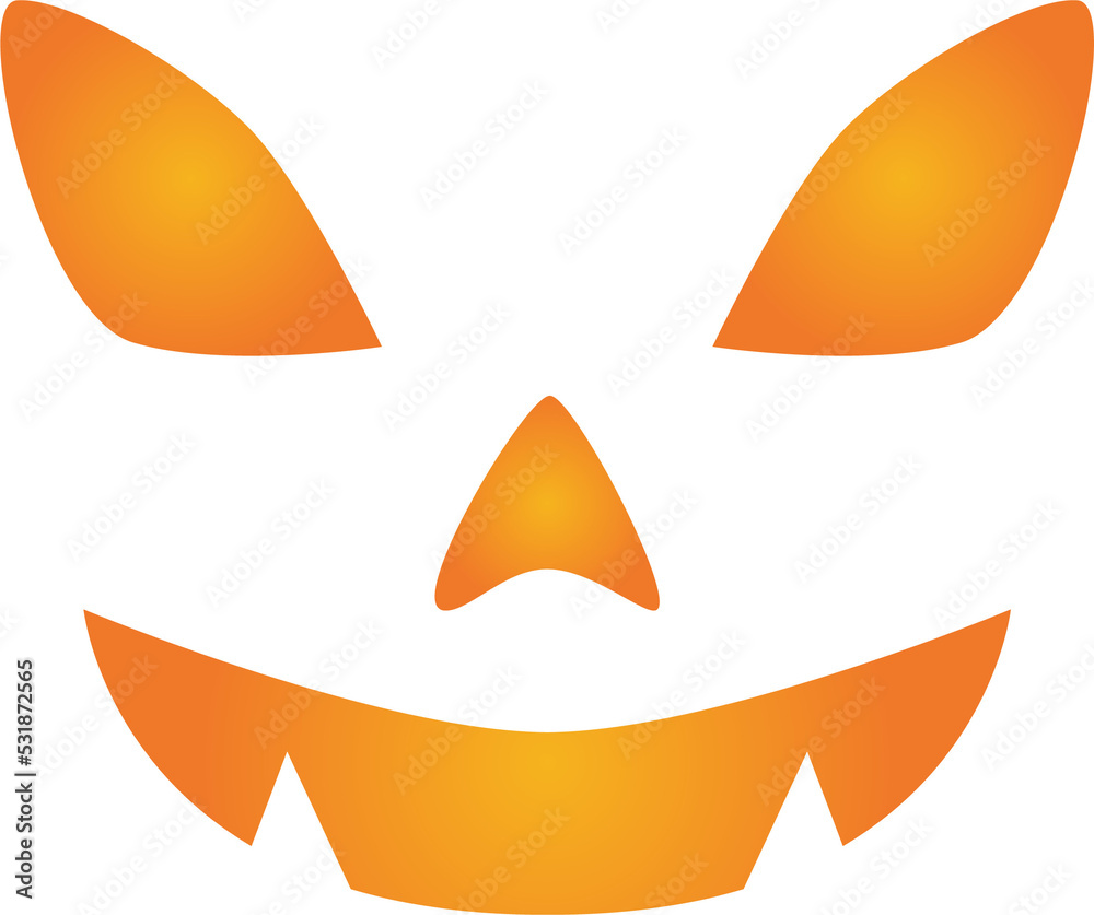 halloween pumpkin face