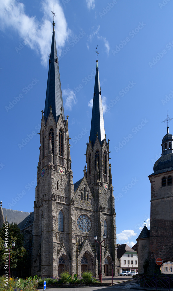 Eglise Saint Martin de Sarralbe en Moselle