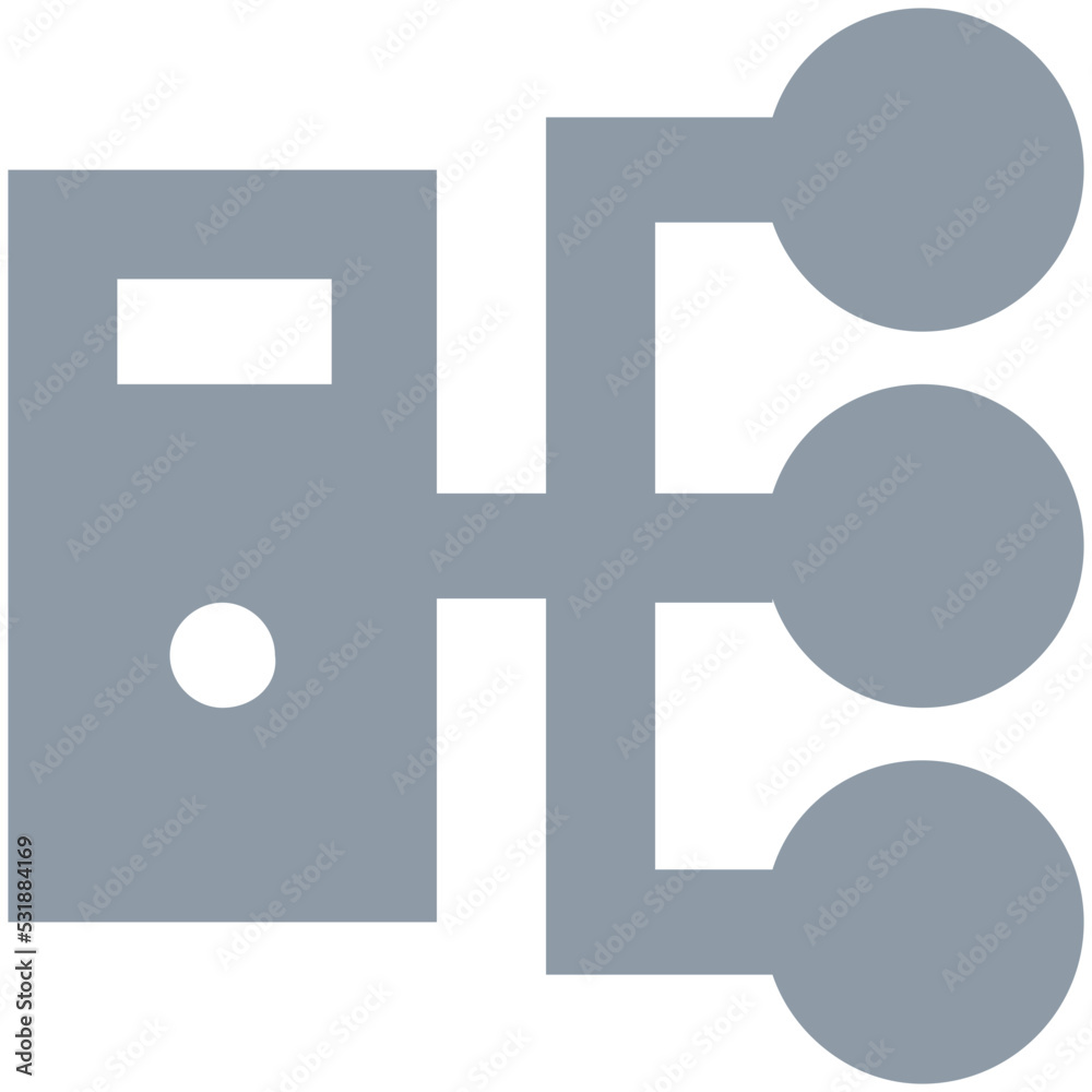Obraz premium Networking Sharing Vector Icon