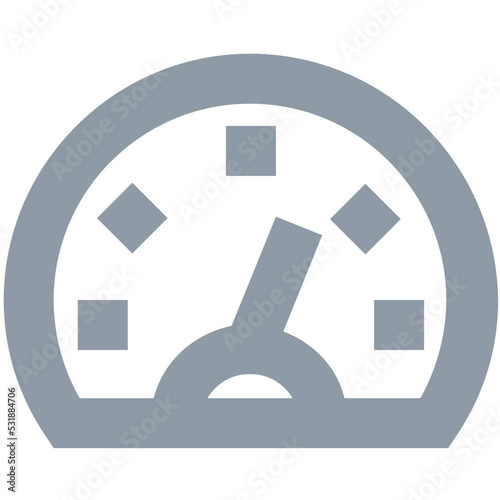 Speedometer Vector Icon