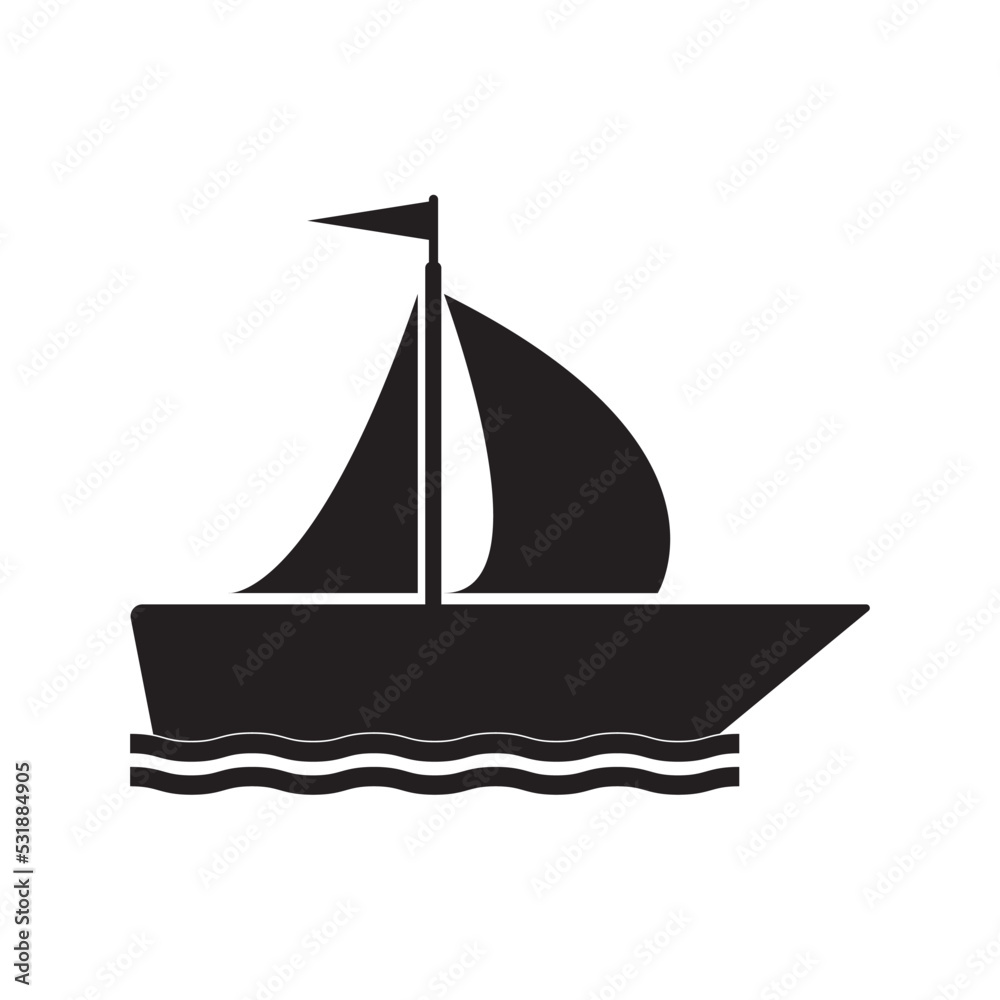 sailing ship icon