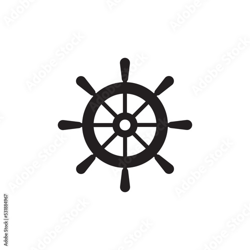 ship rudder icon