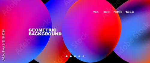 Liquid fluid shapes with flowin gradients abstract backgrounds. Vector illustration for wallpaper, banner, background, leaflet, catalog, cover, flyer