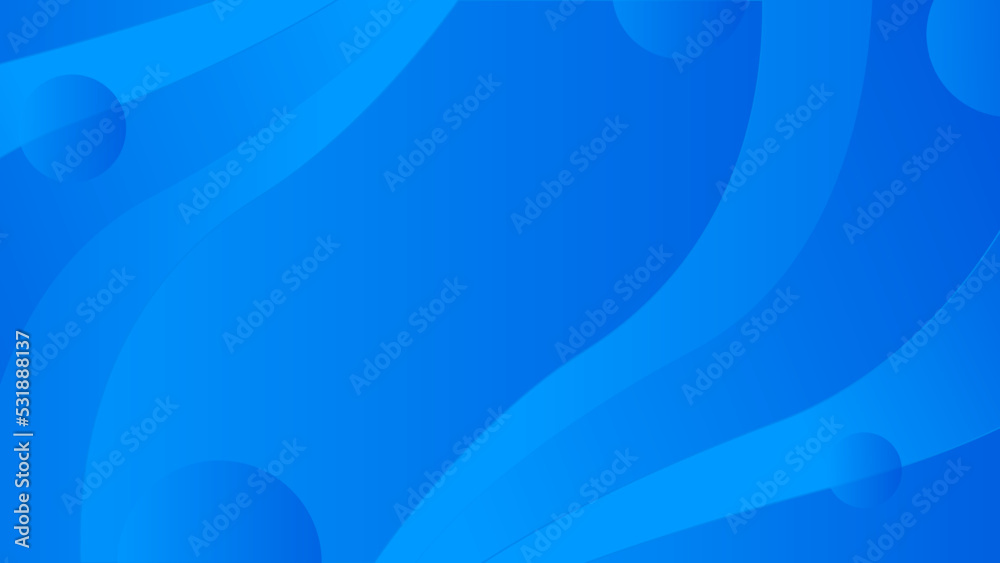 Blue background with abstract shapes Blue background with abstract shapes