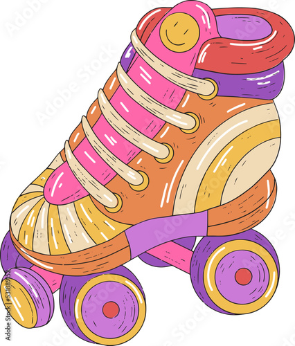 Retro style rollers