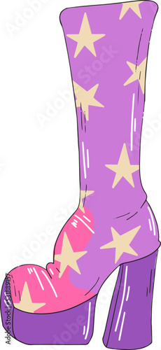Retro style shoes