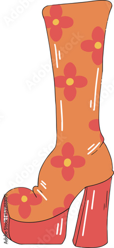 Retro style shoes