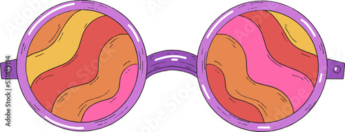 Retro style glasses