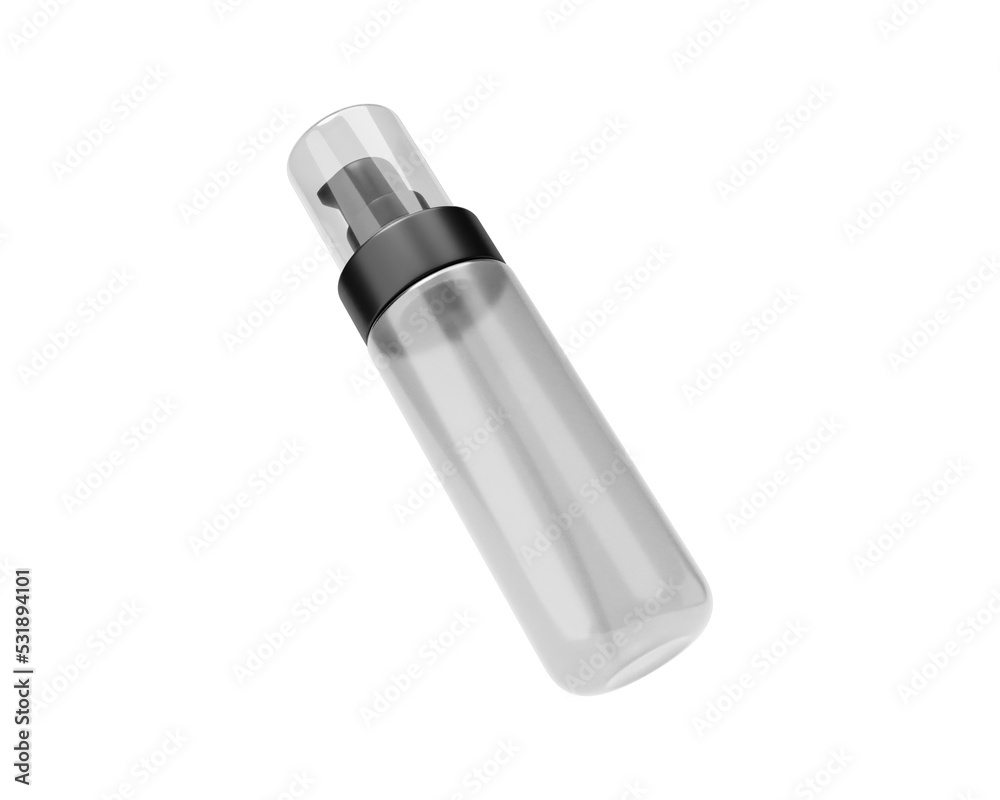 Blank Spray Bottle packaging with transparent background. Blank Spray Bottle packaging with transparent background.