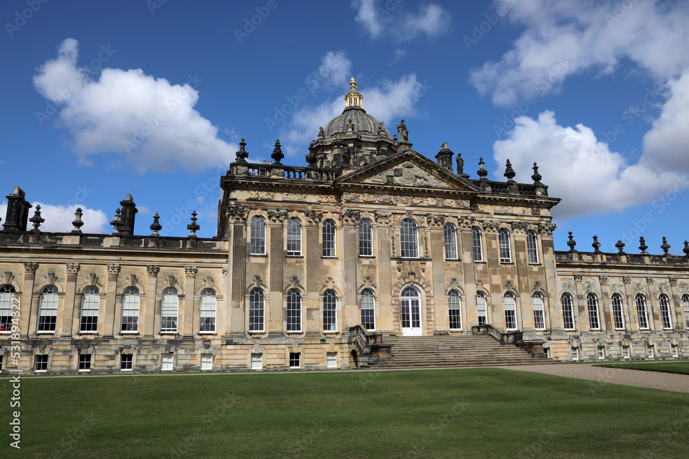Castle Howard, a stately home in North Yorkshire, England, UK. 