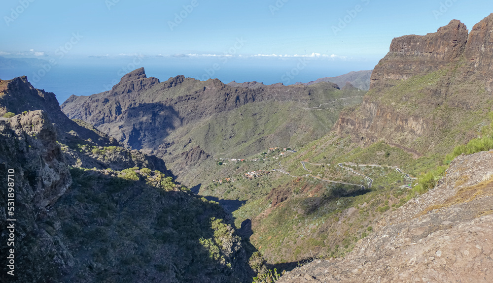 Obraz premium Around Masca at Tenerife