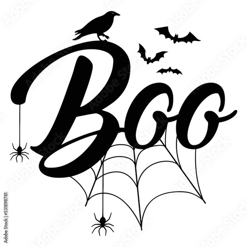 Boo   round sign