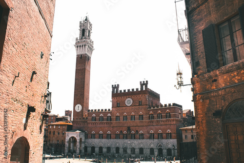 Piazza del Campo in Siena Attraction