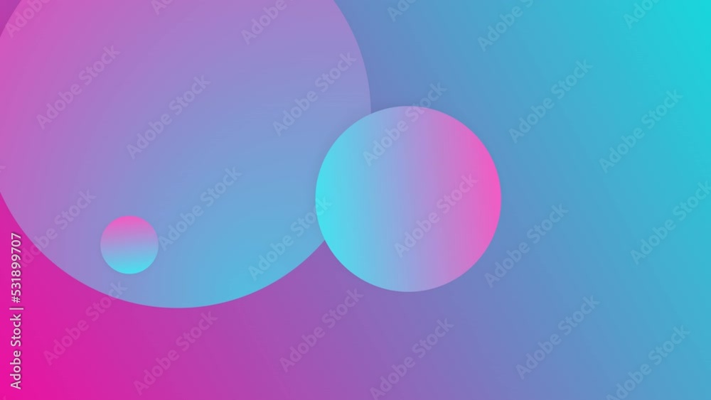 Gradient background with spheres in space. Gradient background with spheres in space.