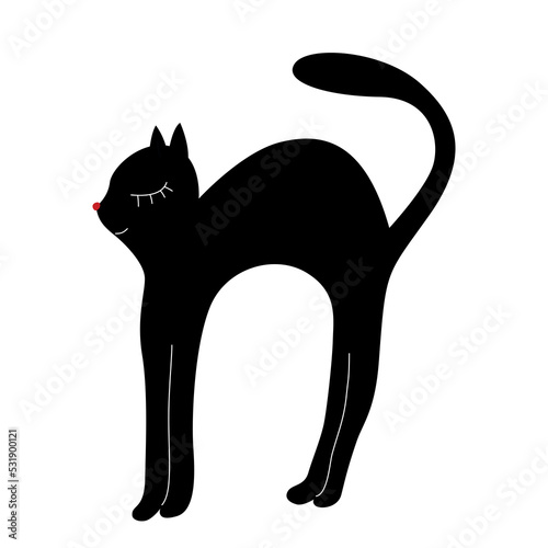 A set of magic items. school of magic and witchcraft. isolated on white. Can be used for halloween. Vector illustration