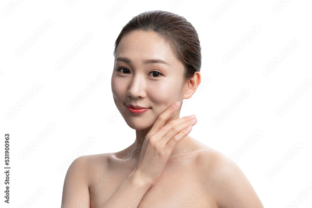 Portrait of beautiful young woman Portrait of beautiful young woman
