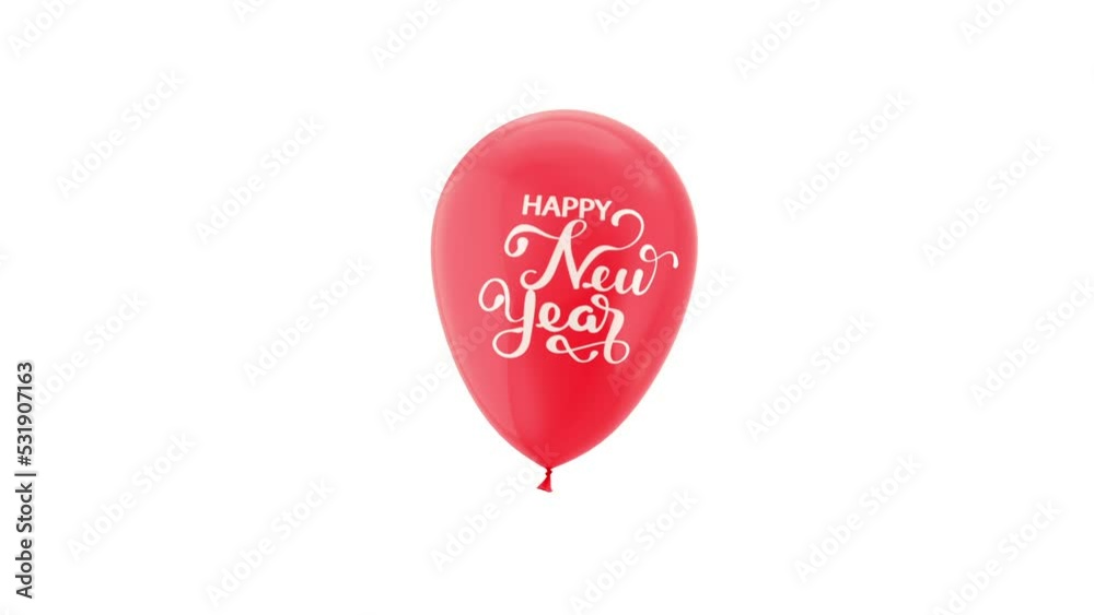 Happy New Year Celebration. Loop Animation. Happy New Year Celebration. Loop Animation.