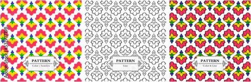 pattern persian arabic turkish islamic indian tibetan traditional colorful vector modular texture vintage ornate retro elegant ornamental borders floral ornaments