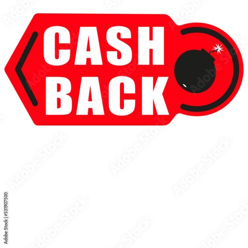 RED BANNER BOMB_ARROW CASH BACK