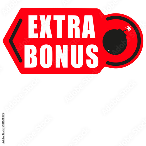 RED BANNER BOMB_ARROW EXTRA BONUS
