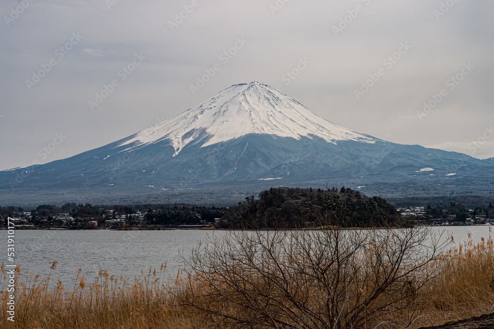 大石公園からの富士山