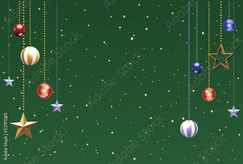 クリスマス素材セット_オーナメント