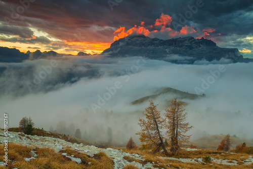 The Dolomites also known as the Dolomite Mountains, Dolomite Alps or Dolomitic Alps, are a mountain range located in northeastern Italy.