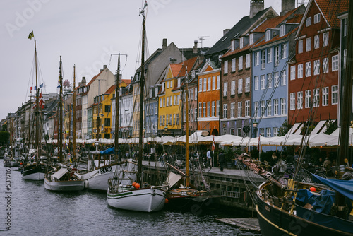 Photography Streets of Nyhavn in Copenhagen Denmark