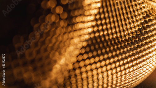 Metal glow.