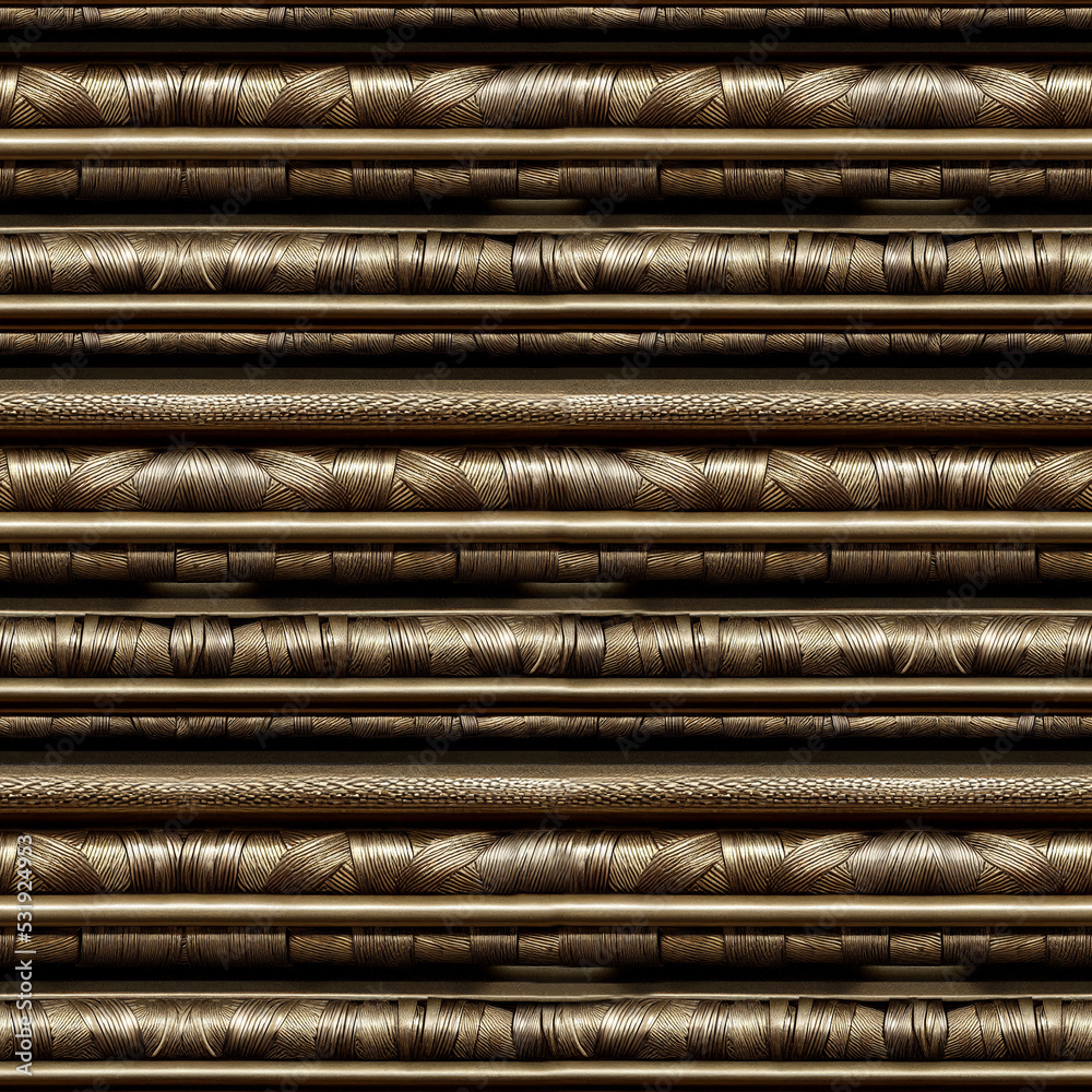 Organic tubes.
Pattern.