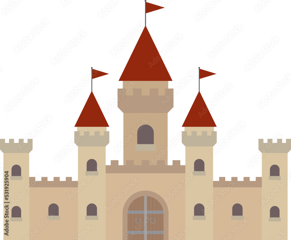 Castle vector illustration