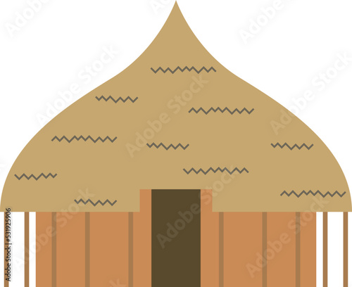Hut vector illustration