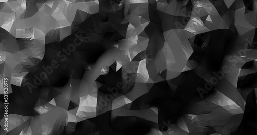 cracked texture background wireframe render