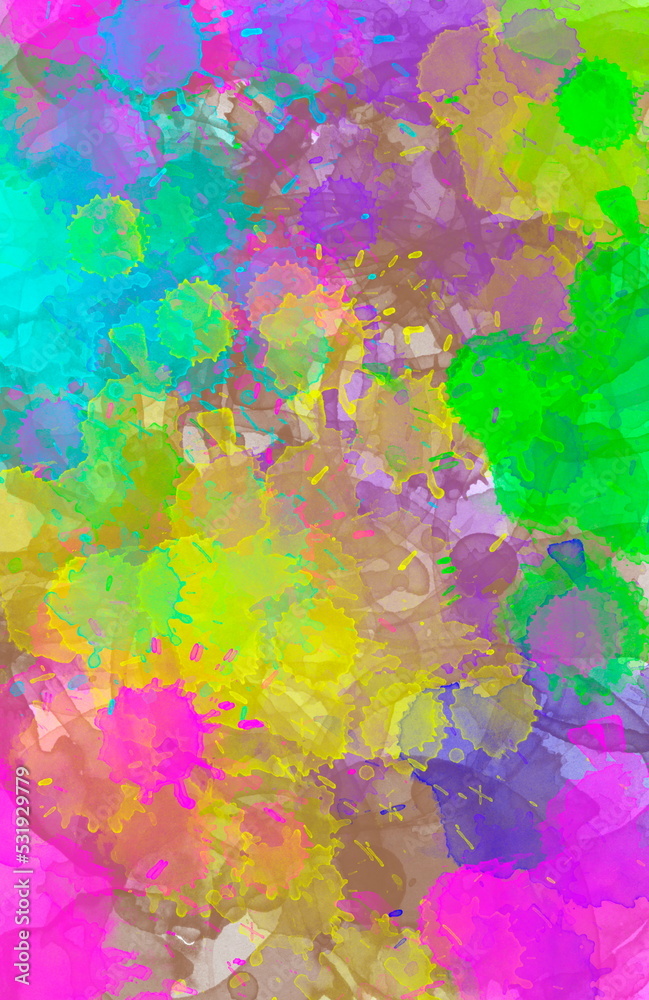 beautiful abstract artistic background with splashes of colored paint beautiful abstract artistic background with splashes of colored paint