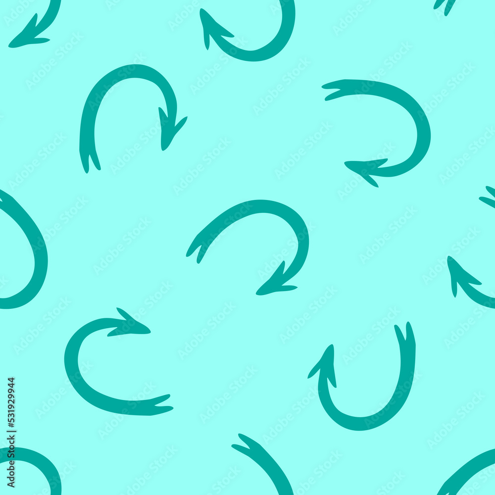 rounded arrows vector seamless pattern rounded arrows vector seamless pattern