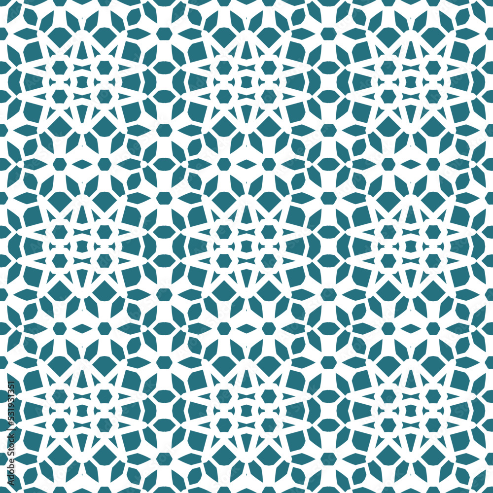 Fototapeta premium Geometric pattern. Seamless vector background. Ethnic graphic design.
