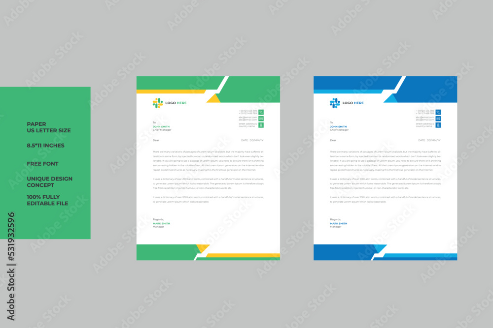Letterhead Design Letterhead Design