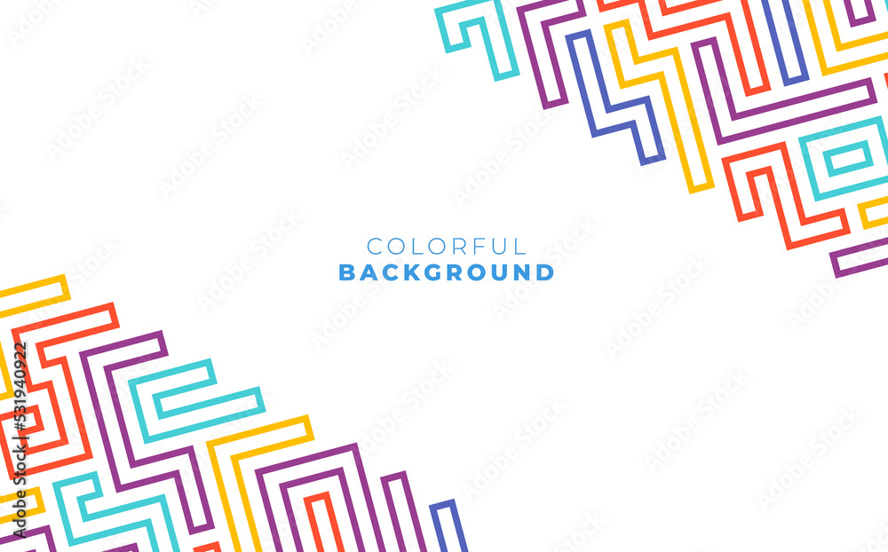 flat background with colorful lines, abstract stylish mosaic design flat background with colorful lines, abstract stylish mosaic design