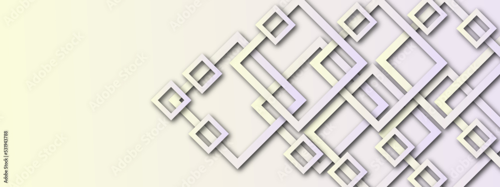 Abstract modern colorful geometric overlapping square pattern design of technology background. You can use for add, poster, design artwork, template, banner, print, annual report. Abstract modern colorful geometric overlapping square pattern design of technology background. You can use for add, poster, design artwork, template, banner, print, annual report.
