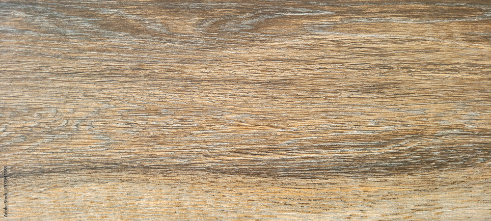 Naklejka premium light rustic wood background with dark veins on natural panel