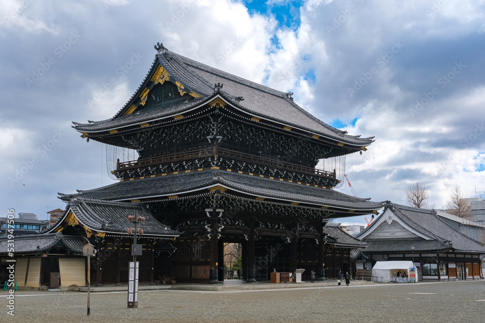 京都市下京区 東本願寺 御影堂門