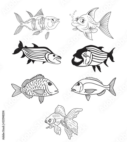 set of fishes