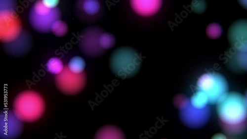 Abstract beautiful double bokeh light blurred glowing background. concept for wedding